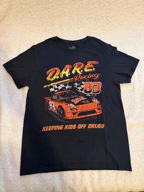 D.A.R.E. Racing 83 Keeping Kids Off Drugs Graphic T-Shirt